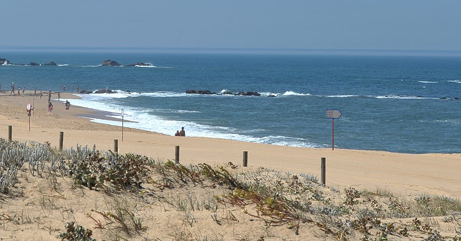 Praia das Pedras Brancas, Lavra, Portugal, Portugal